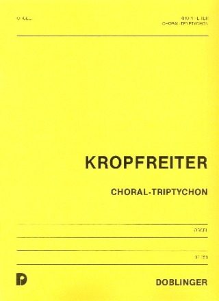 Choral-Triptychon fr Orgel