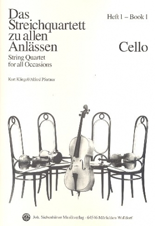 Das Streichquartett zu allen Anlssen Band 1 fr Streichquartett Violoncello