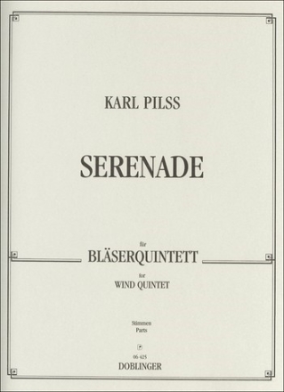 Serenade  fr Flte, Oboe, Klarinette, Horn und Fagott Stimmen