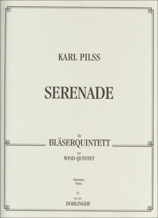 Serenade  fr Flte, Oboe, Klarinette, Horn und Fagott Stimmen