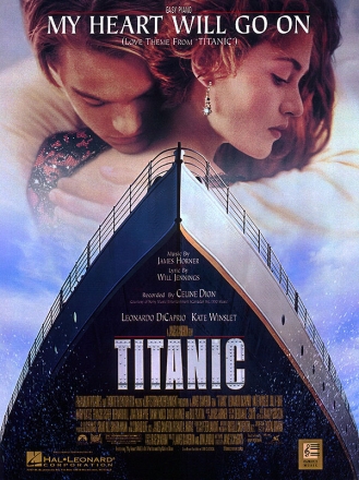 My Heart will go on: Love theme from Titanic  for easy piano