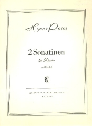 2 SONATINEN OP.12 BAND 2 (NR.2) FUER KLAVIER