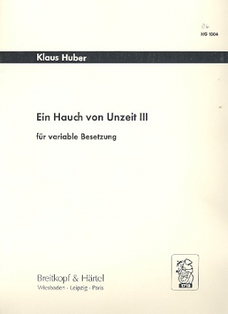 Ein Hauch von Unzeit 3 fr variable Besetzung