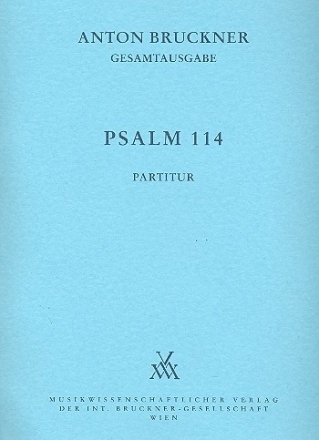 Psalm 114 fr gem Chor und 3 Posaunen (ATB) Dirigierpartitur