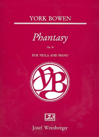 Phantasy op.54 for viola and piano