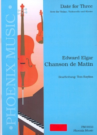 Chanson de matin fr Klaviertrio Stimmen