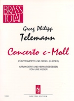 Concerto c-Moll  fr Trompete in C oder B und Orgel