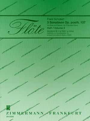 Sonatine g-Moll Nr.3 D408 fr Flte und Klavier