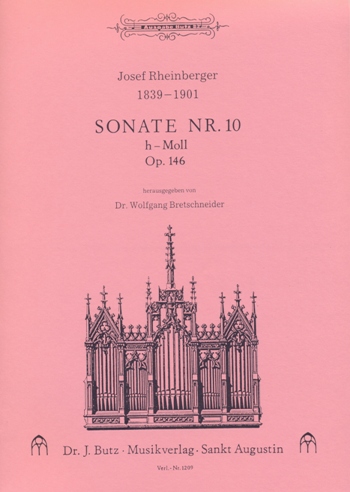 Sonate h-Moll Nr.10 op.146 fr Orgel
