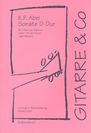 Sonate D-Dur fr Viola da Gamba (oder Violine/Viola) und Gitarre