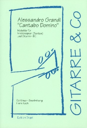 Cantabo Domino fr Mezzosopran (Bariton) und Gitarre - BC