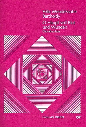 O Haupt voll Blut und Wunden fr Bass, Chor und Orchester Klavierauszug