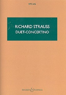 Duet-Concertino o. Op. AV 147 HPS 646 fr Klarinette, Fagott, Harfe und Streichorchester Studienpartitur