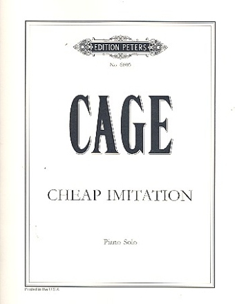 Cheap Imitation for piano