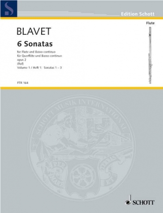 6 Sonaten op.2 Band 1 (Nr.1-3) fr Flte und Bc