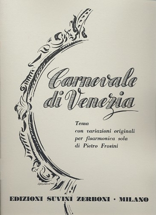 Carnevale di Venezia - tema con variazioni originali fr Handharmonika