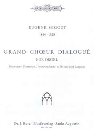 Grand choeur dialogu fr Orgel