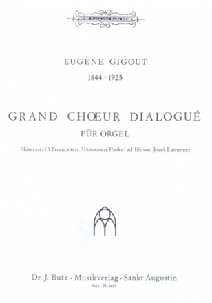 Grand choeur dialogu fr Orgel