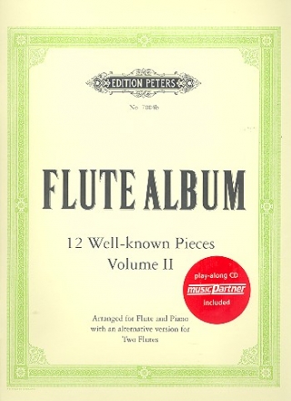 Flute Album vol.2 (+CD) for flute and piano (2 flutes)