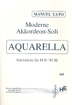 Aquarella Spielstcke fr Akkordeon M2/M3