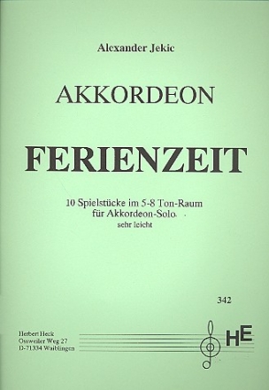 Ferienzeit  fr Akkordeon