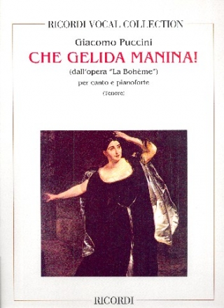 Che gelida manina  dall'opera La Bohme per tenore e pianoforte