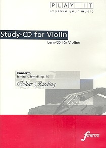 Konzert h-Moll op.35 Lern-CD für Violine mit der Klavierbegleitung in 3 Tempi