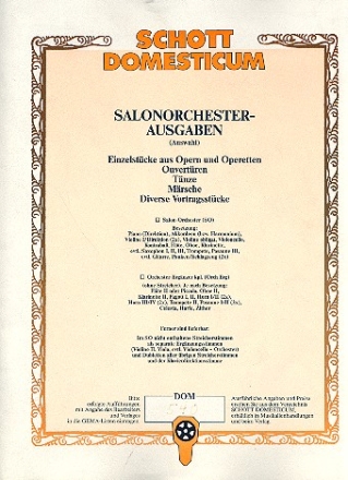 Lob des Rheins fr Salonorchester