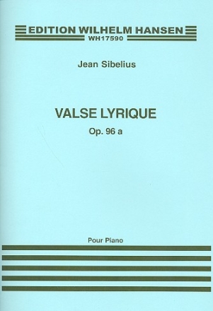 Valse lyrique op.96a fr Klavier Verlagskopie