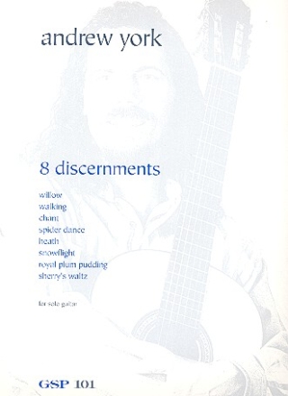8 Discernments for solo guitar