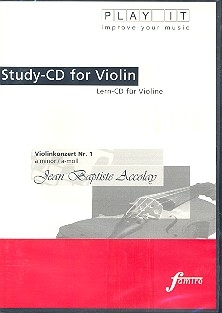 Concertino a-Moll Nr.1 für Violine und Klavier Begleit-CD