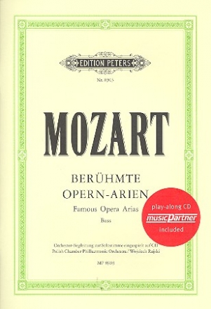 Berhmte Opernarien (+CD) fr Bass und Klavier