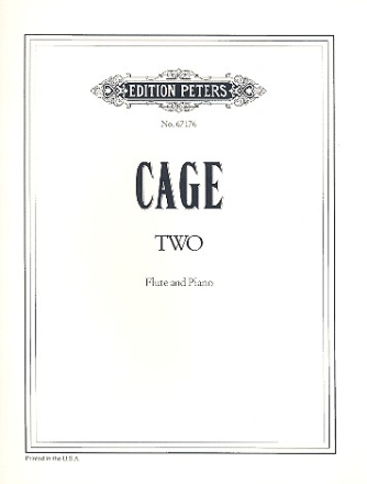 Two for flute and piano