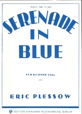 Serenade in Blue  fr Klavier