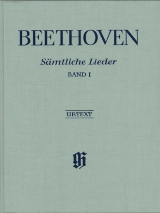 Smtliche Lieder Band 1 fr Gesang und Klavier Leinen