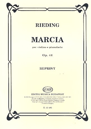 Marcia op.44 fr Violine und Klavier