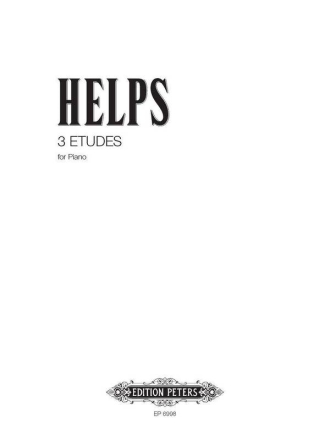 3 Etudes for piano solo