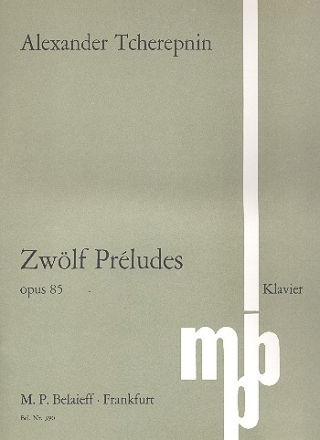 12 Prludes op.85 fr Klavier fr Klavier