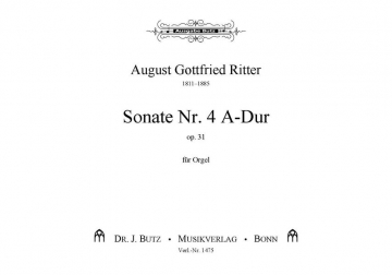 Sonate A-Dur Nr.4 op.31 fr Orgel