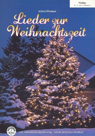 Lieder zur Weihnachtszeit  fr flexibles Ensemble Violine 1-3