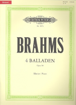 4 Balladen op.10 fr Klavier