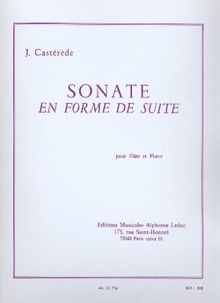 Sonate en forme de suite pour flte et piano