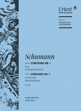 Sinfonie B-Dur Nr.1 op.38 fr Orchester Studienpartitur