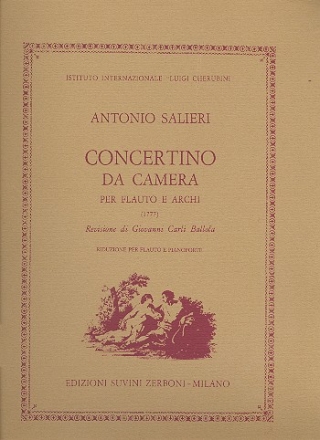 Concertino da camera per flauto e archi  riduzione per flauto e pianoforte