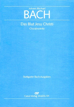 Das Blut Jesu Christi fr gem Chor, Blechblser und Bc Partitur (dt/en)