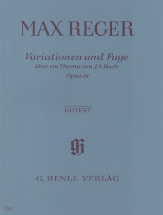 Variationen und Fuge über ein Thema von Bach op.81 für Klavier