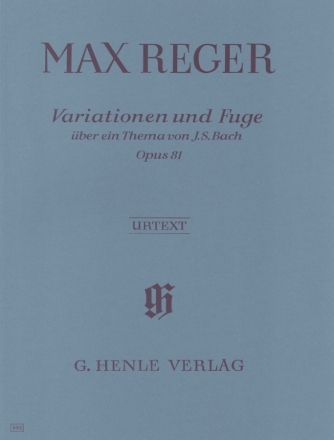 Variationen und Fuge ber ein Thema von Bach op.81 fr Klavier