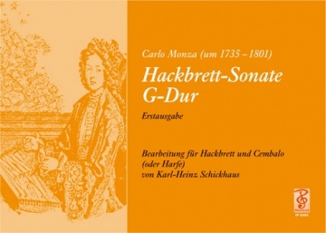 Sonate G-Dur fr Hackbrett und Cembalo (Harfe)