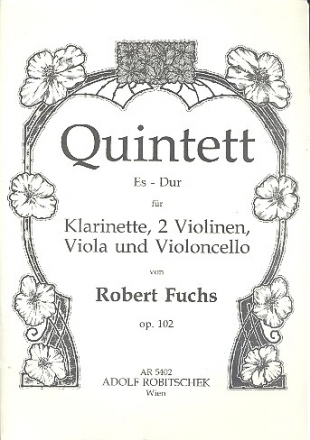 Quintett Es-Dur op.102 fr Klarinette und Streichquartett Stimmen