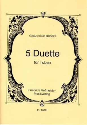 5 Duette fr 2 Tuben Spielpartitur